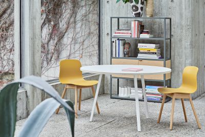 About a Chair AAC12 / AAC 12 Stuhl Hay wasserbasierter lack - Senf